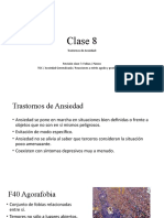 Clase 8 - Trastornos de Ansiedad