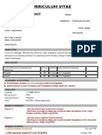 Curriculum Vitae: Shashank Purohit