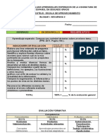 Lista de Cotejo-Español II-secuencia 2