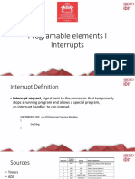 Programable Elements I Interrupts