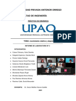 GRUPO 3 - Movimiento Relativo y Dependiente de Partícula