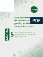 Módulo 5 - Noções de Estatística No Âmbito Do Programa Monitora III