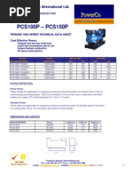 Perkins Data Sheet PCS100-150P