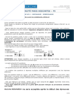 Histologie Embryologie CBF UE2 HISTO EMBRYO P5 Correc