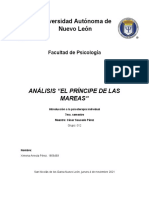 Analisis El Principe de Las Mareas