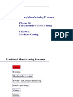 Casting Manufacturing Processes Fundamentals of Metal Casting Metals For Casting