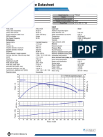 PP86S20 400m3.hr at 88.2m TDH Performance Datasheet