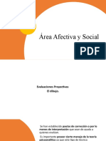 Area Afectiva y Social