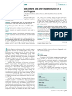 Article: Liability Claims and Costs Before and After Implementation of A Medical Error Disclosure Program