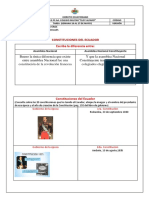 Deber Constituciones Del Ecuador