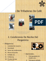 Operación de Trilladoras de Café