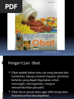 Penggolongan Obat