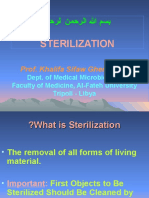 Sterilization: Prof. Khalifa Sifaw Ghenghesh