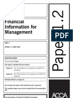 F2 Past Paper - Question06-2004