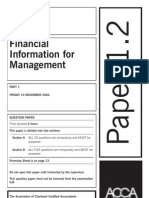 F2 Past Paper - Question12-2004