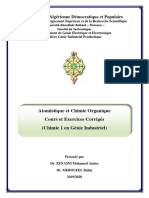 Cours Et Travaux Dirigés Atomistique Et Chimie Organique