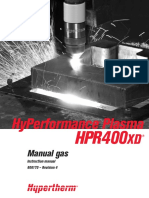 Hyperformance Plasma: Manual Gas