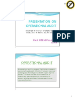 Presentation On Operational Audit