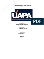 Tarea 8 de Introducción A La Psicoterapia