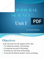 Unit 1 New - Psychology