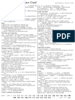 R Reference Card