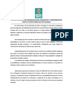 Red Nacional de Organizaciones Migrantes y Promigrantes