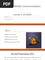 Lect03 - 2G (GSM) Systems