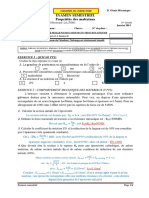 Correction Examen Proprits Des Matriaux 1GM Jan2013