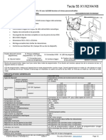 Documentation Technique Tecla 55 X FR Ed1