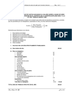 Ejemplo de Cálculo de Costo de Labor Por Convenio Colectivo