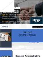 Diplomado en Derecho Administrativo y Gestion Publica - Módulos 3 y 4