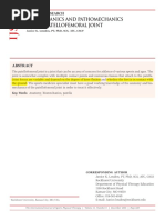Ijspt-Biomechanics and Pathomechanics of The Patellofemoral Joint