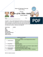 Assignment GERIATRIC ASSESSMENT