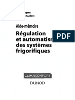 Regulation Et Automatisme Des Systemes Frigorifiques - Organized