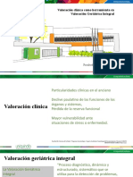 Valoración Geriátrica Integral - Valoración Clínica