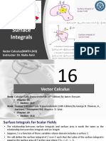 Surface Integrals: Vector Calculus (MATH-243) Instructor: Dr. Naila Amir