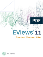 EViews 11 Student Version