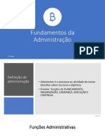 Apostila 2020 Fundamentos Da Administração