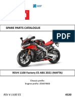 Spare Parts Catalogue: RSV4 1100 Factory E5 ABS 2021 (NAFTA)