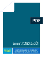 Semana 1 - Consolidación