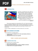 JP Rizal and The Philippine Nationalism