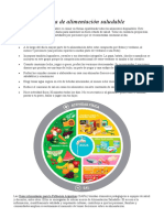 Gráfica de Alimentación Saludable