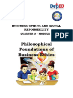 Philosophical Foundations of Business Ethics: Grade 12