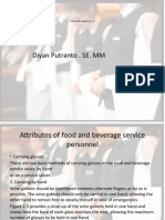 Diyan Putranto - SE. MM: Food and Beverage Service - IV