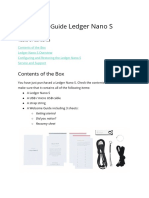 Ledger Nano S: Quick Start Guide