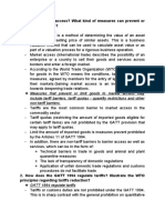 Market Access: 1. What Is Market Access? What Kind of Measures Can Prevent or Limit Market Access?