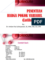 Variable Costing - LATIHAN SOAL PDF