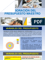 Modulo 4 - 3. ELABORACIÓN DEL PRESUPUESTO MAESTRO