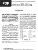 Yin Et Al. - 2018 - The Implementation of IEEE 1588 Clock Synchronization Protocol Base