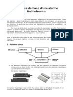 Cours XXX Principe de Base Dune Alarme